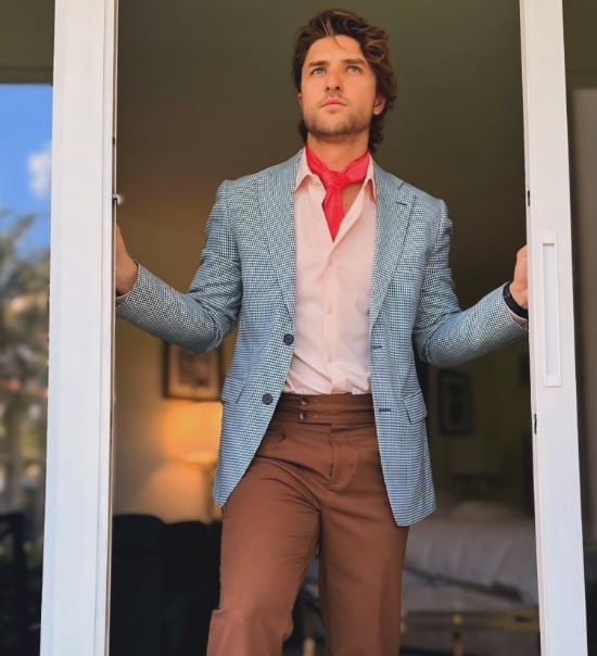 Gary Centeno, modelo y actor costarricense radicado en México