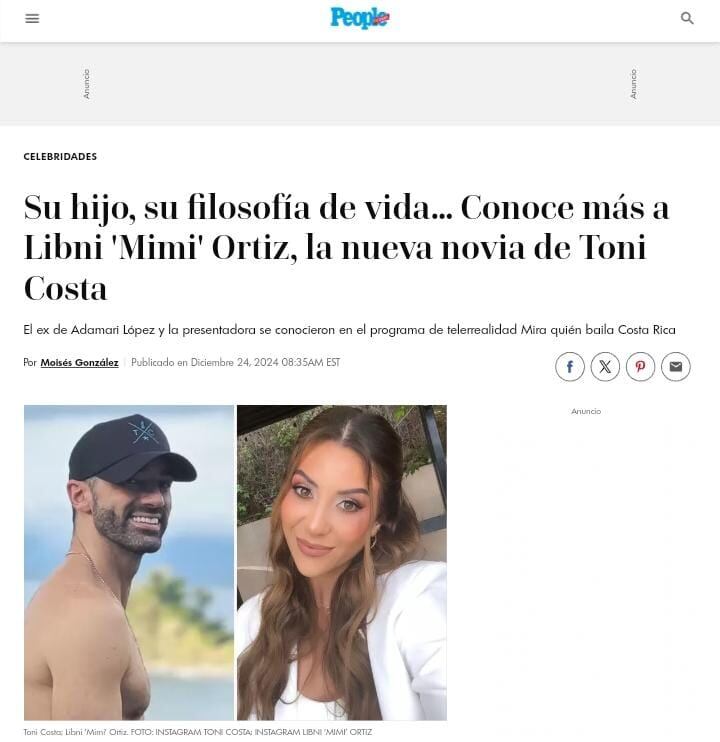 Mimi Ortiz es noticia fuera de Costa Rica