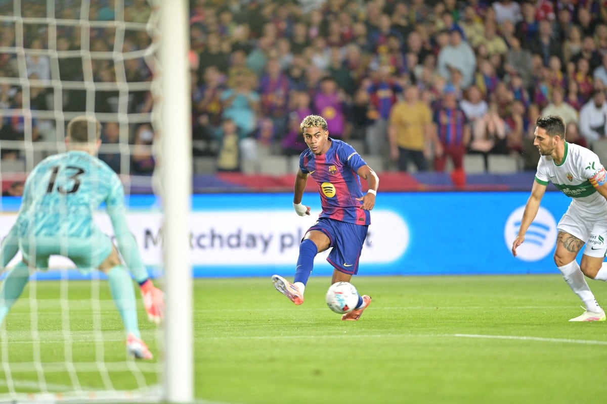 Barcelona vs Elche, Liga Española.