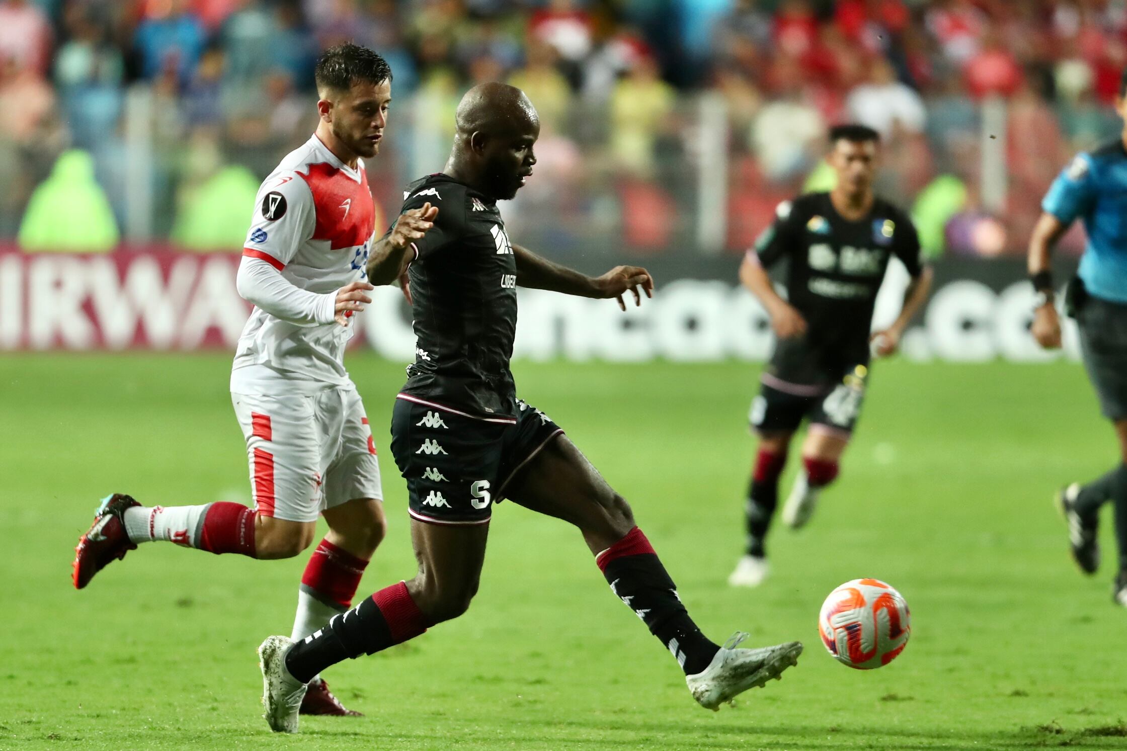 04/10/2023, San José, Tibas, Estadio Ricardo Saprissa, partido de vuelta de los cuartos de la Copa Centroamericana de fútbol entre el Deportivo Saprissa y el Real Estelí.