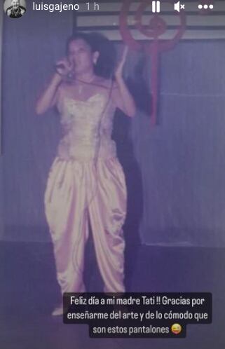 Doña Tatiana Yockchen, mamá de LuisGa Loría, cantante de Los Ajenos. Instagram