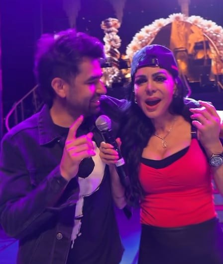 Maribel Guardia junto a Esteban Ramírez de Percance