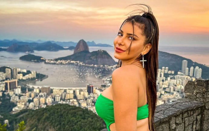 Jacky Segura, La Ponky, modelo y exparticipante de Combate