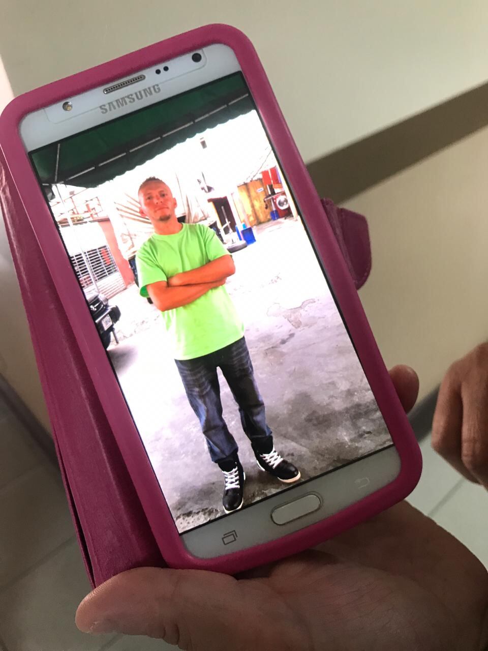 Steven Fonseca Martínez, de 27 años, asesinado en bus de purral