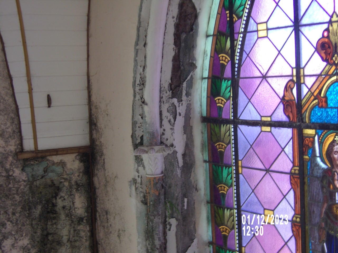 La parroquia San Rafael de Heredia se está sometiendo a una serie de remodelaciones. Facebook.