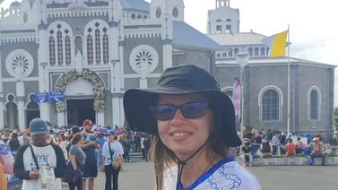 Romería 2024: Joven de Pérez Zeledón caminó 120 kilómetros de fe pidiendo por dos embarazos