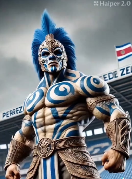 Así se ven las mascotas de algunos clubes de la primera división hechas por Inteligencia Artificial. Captura de pantalla.