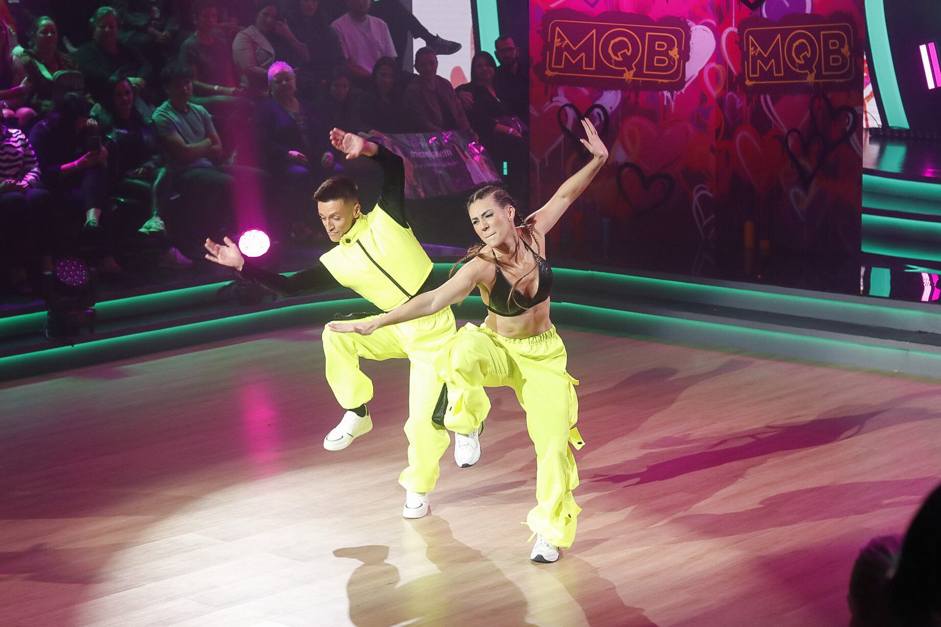 29/09/2024. Mira quién baila, Televisora de Costa Rica. Detrás de cámaras. Estudio Marco Picado. Sabana, San José. Fotografía: Lilly Arce.