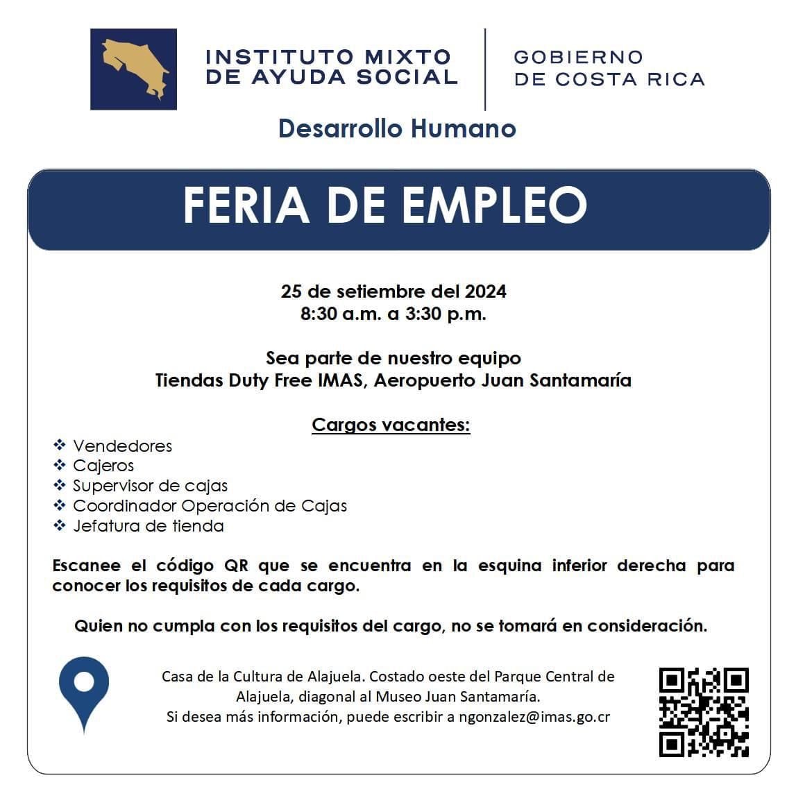 feria de empleo IMAS