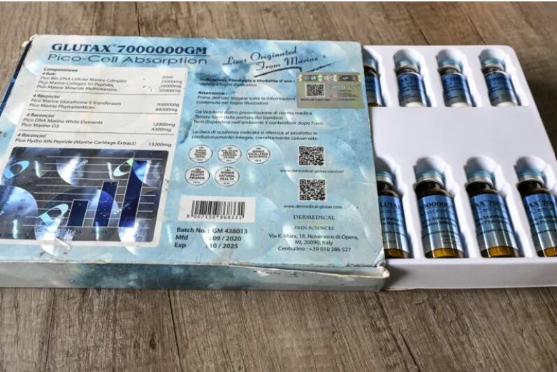 Inyecciones para blanquear la piel