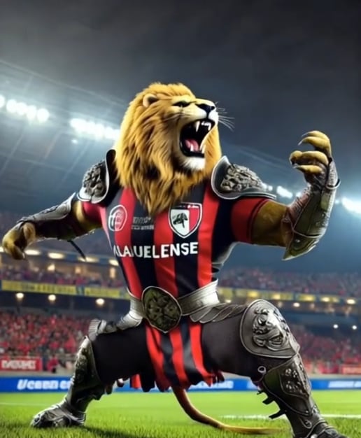 Así se ven las mascotas de algunos clubes de la primera división hechas por Inteligencia Artificial. Captura de pantalla.