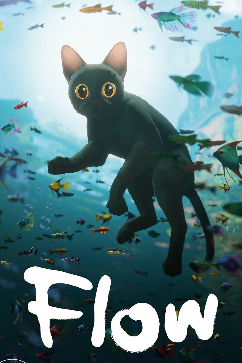 Póster de 'Flow', película animada de Letonia.