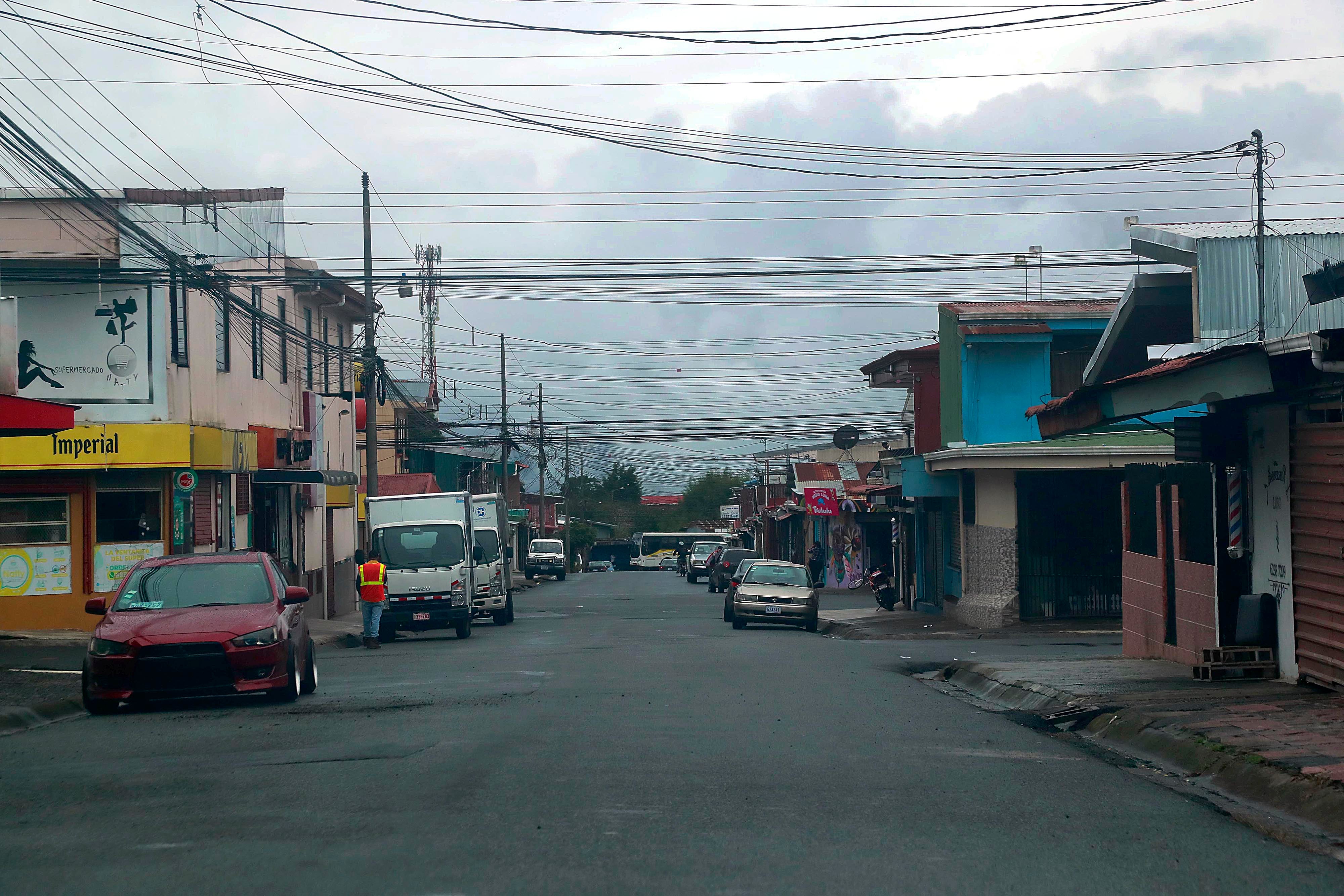 17/11/2023 Paraíso de Cartago. Recorrido por la comunidad Llanos de Santa Lucía, uno de los lugares que se han vuelto muy inseguros, donde se han dado balaceras e incluso ha habido muertes relacionadas con narcotráfico.