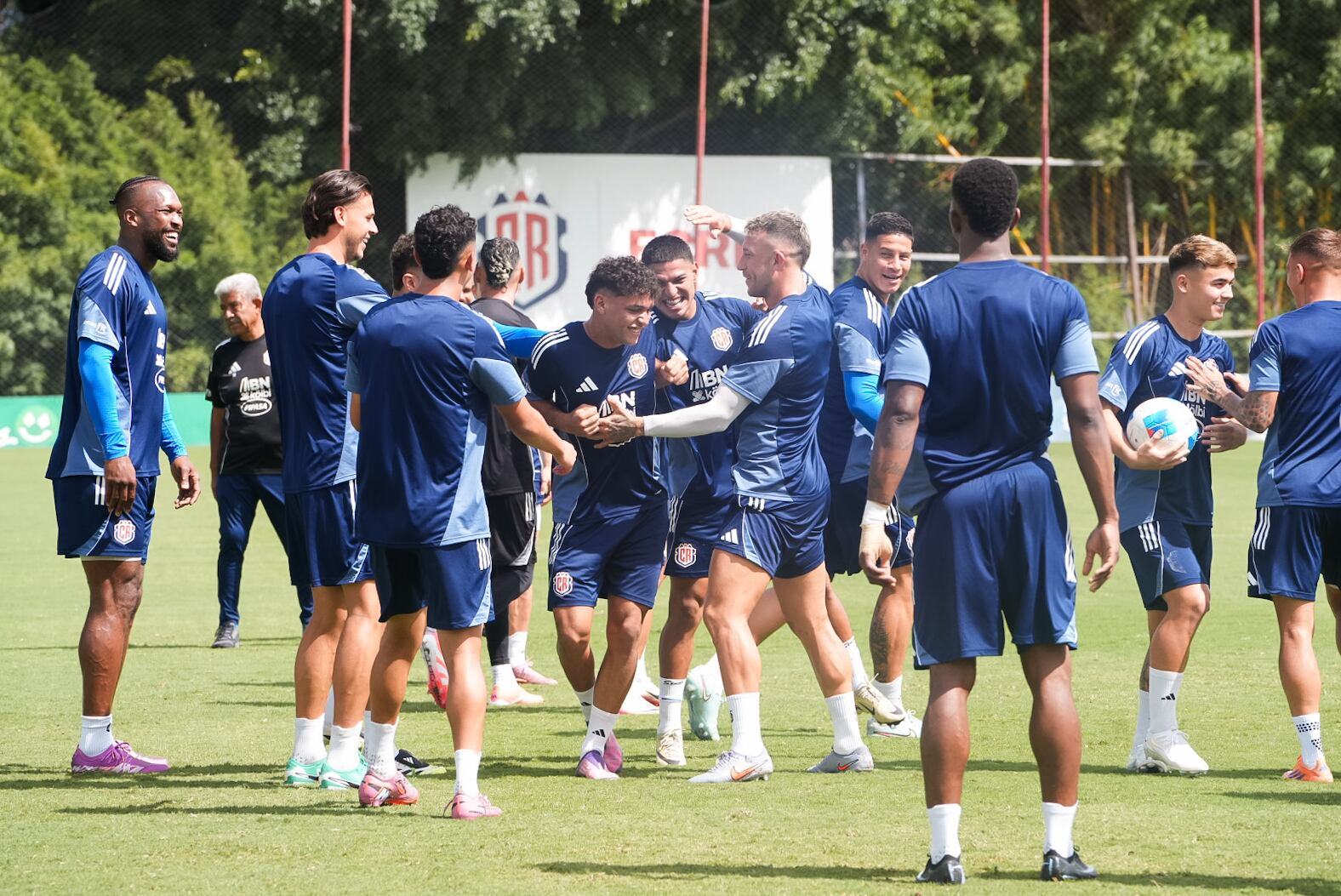 08/10/2025. Entrenamiento de la selección nacional de fútbol. Proyecto Goal, San Rafael, Alajuela. Fotografía: Lilly Arce.