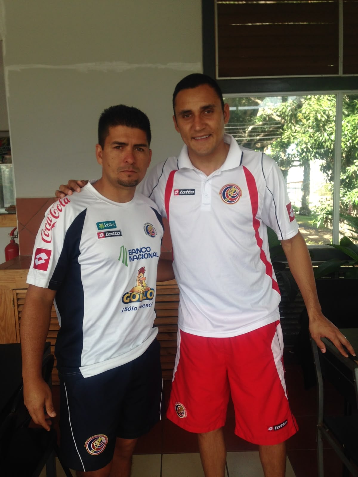 Edson Soto tiene una amistad de muchos años con Keylor Navas.