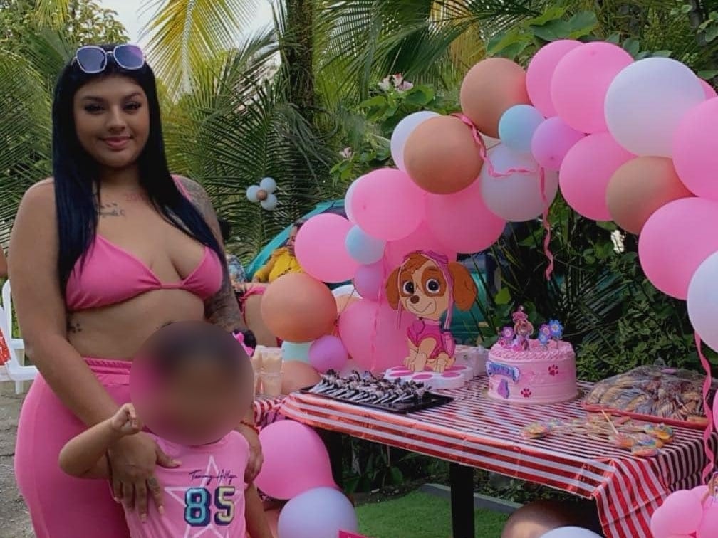 Kristell Fernández fue asesinada junto a su hija de 4 años la noche del 16 de abril de 2024 en Limón. Foto tomada de Facebook.