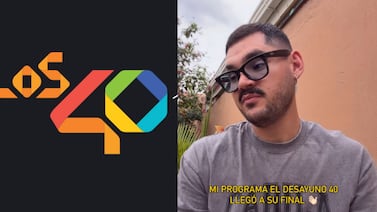 El emotivo mensaje de Danny CR al despedirse de Los 40 tras siete años al aire