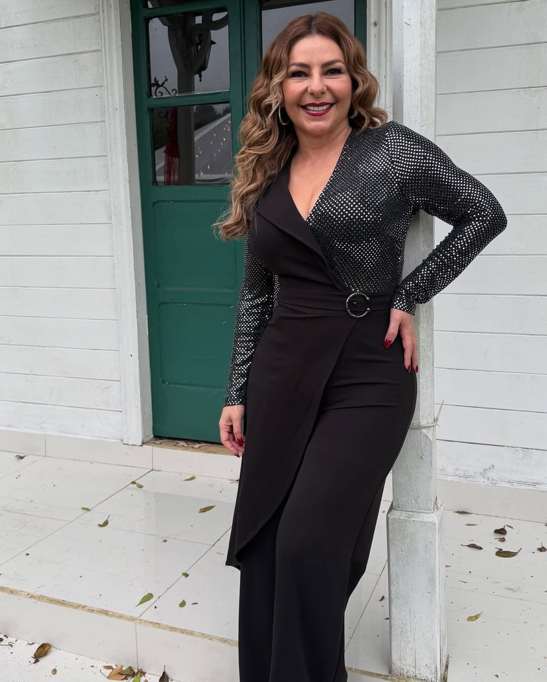 Glenda Peraza reveló un gran propósito del 2025 luego de que Bismarck Méndez la retó