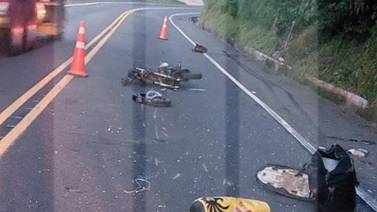 Motociclista perdió la vida en violento choque contra pick up en la ruta 27