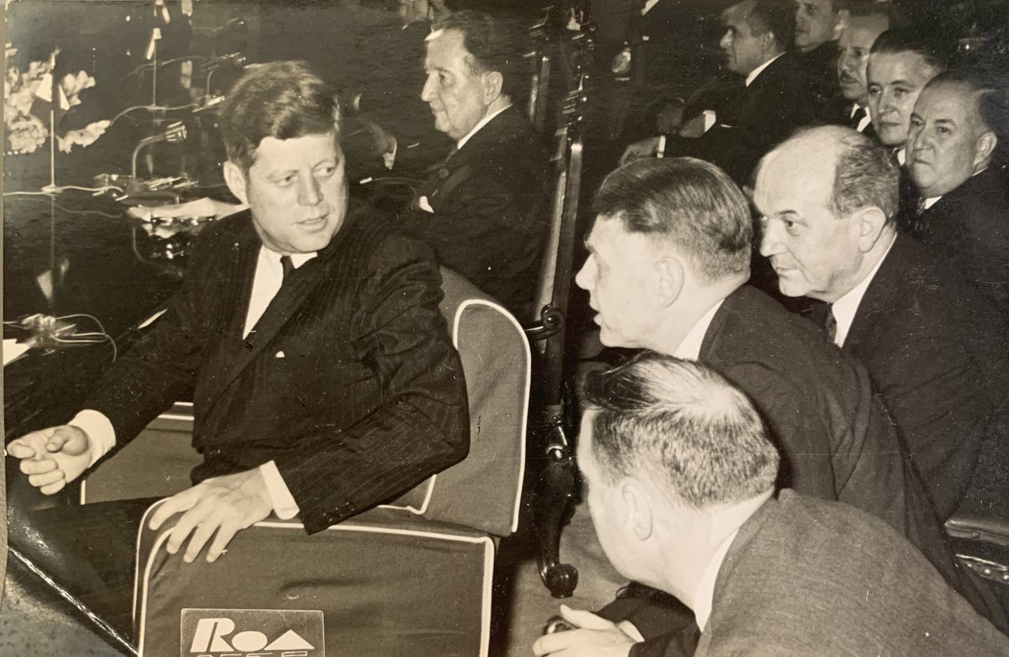 Fotografías de archivo Grupo Nación visita de John F. Kennedy