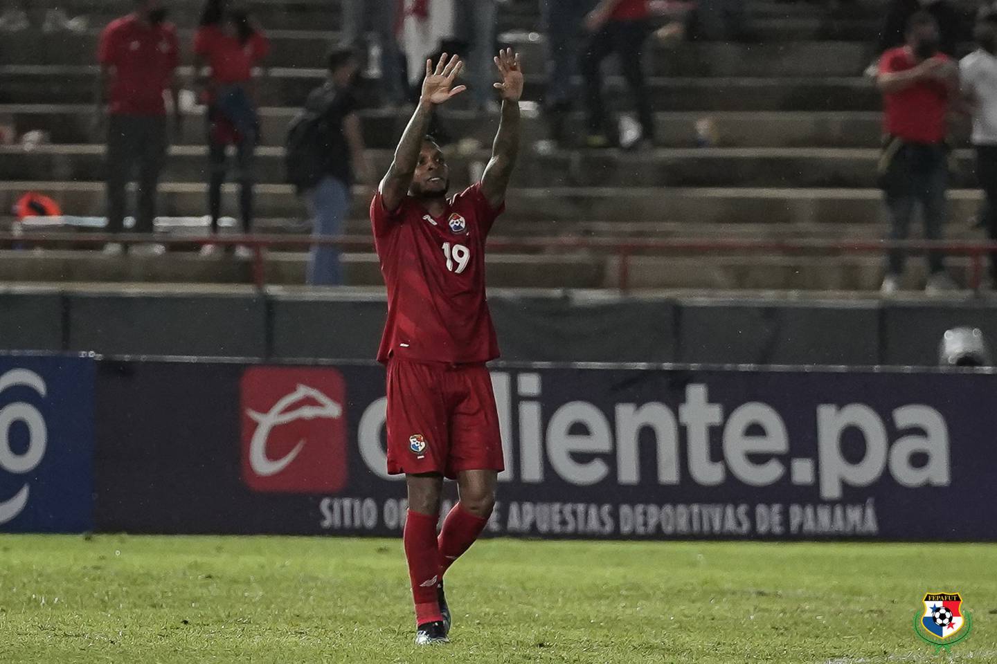 Alberto Quintero celebró su gol ante Curazao, el sábado anterior. Fepafut.