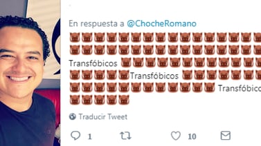 Llenan de jabalíes las redes sociales de Choché Romano por comentarios transfóbicos