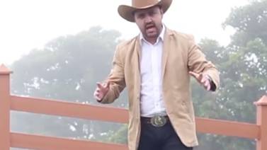 (Video) Cantante tico se manda con pieza ‘Tu cárcel’ en versión ranchera
