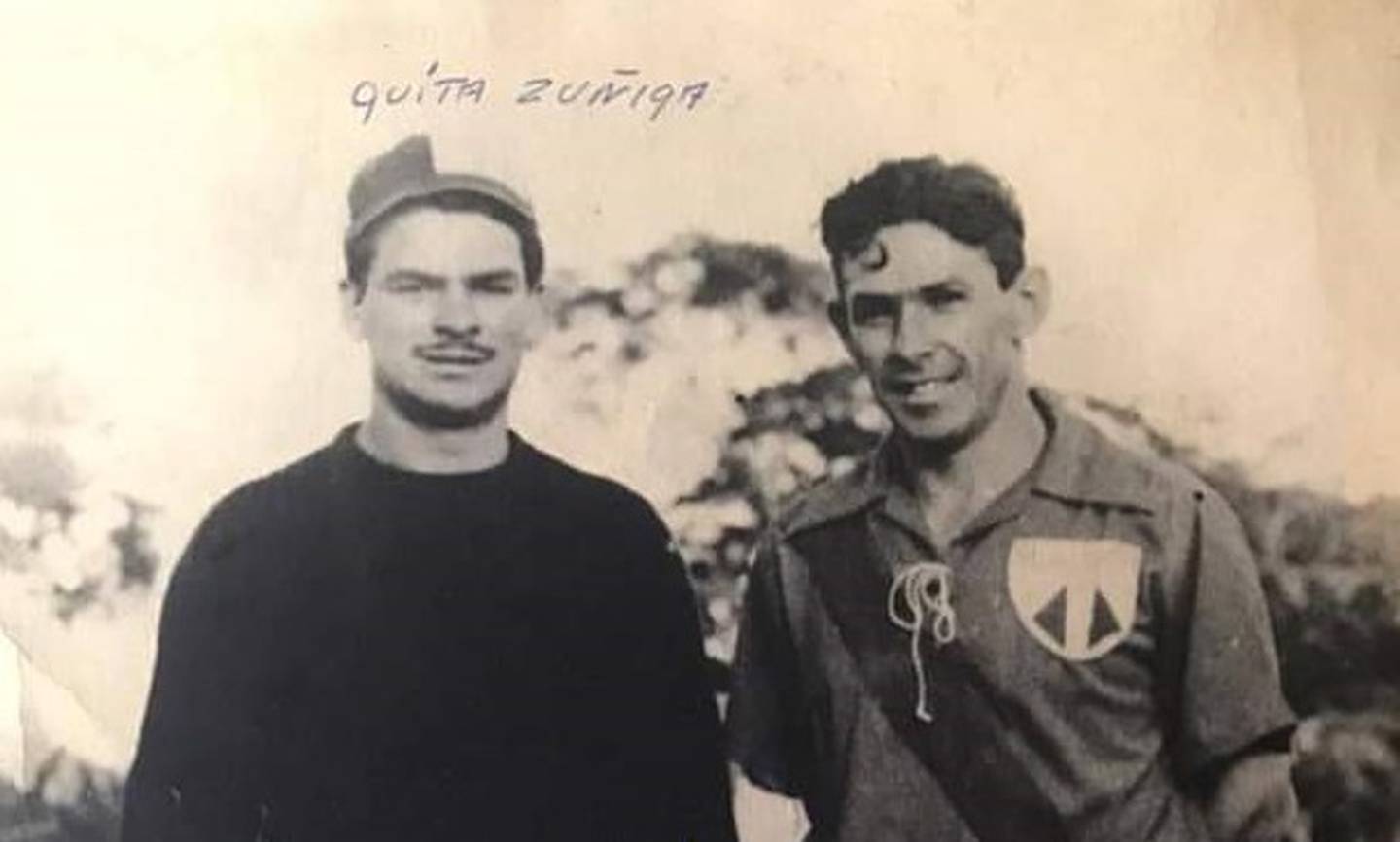 Guita Zúñiga (izquierda) y Alejandro Morera Soto, en una foto sin fecha. Cortesía.