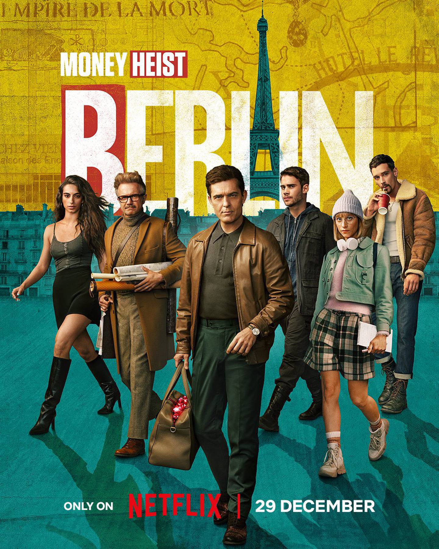 Serie Berlín ya tiene fecha de estreno en Netflix