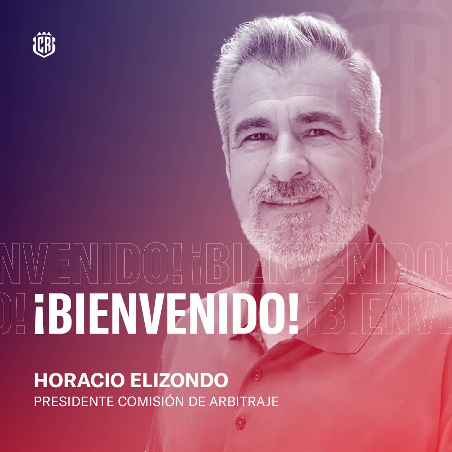 Horacio Esquivel es el nuevo presidente de la Comisión de Arbitraje de Costa Rica. Foto: Prensa Fedefútbol