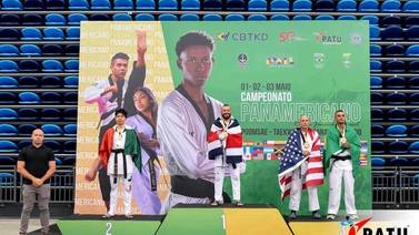 Taekwondista tico logró algo inesperado en campeonato panamericano en Brasil