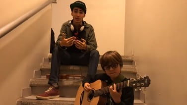 (Video) ¡Gran talento! David Nick y Andrey Ramírez interpretan juntos 'Shape of You' de Ed Sheeran