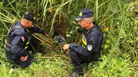 Campesino encontró granada y mina terrestre en Pocosol de San Carlos 