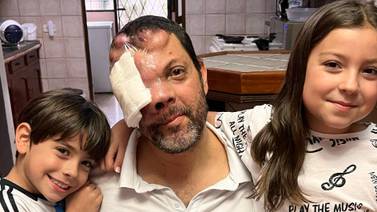 Video: Gerardo Zamora sorprendió a sus hijos al salir del hospital 