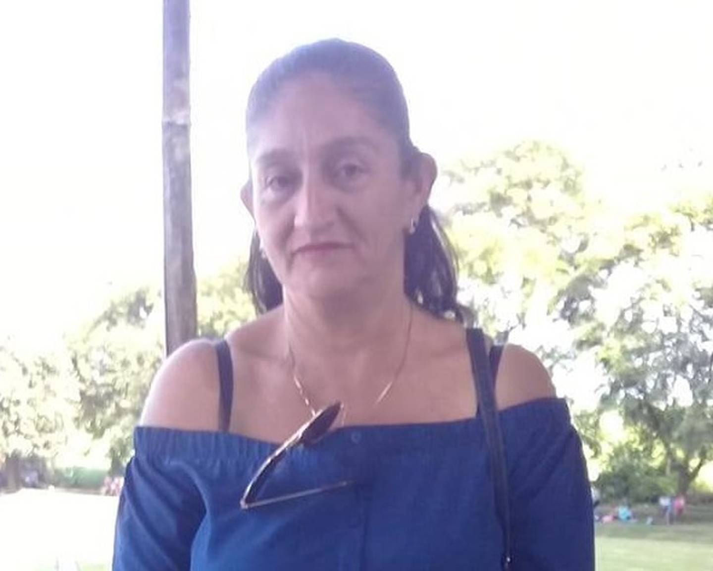 Dinia Rojas Guerrero, señora de 52 años que murió atropellada en Guácimo. Foto tomada de Facebook.