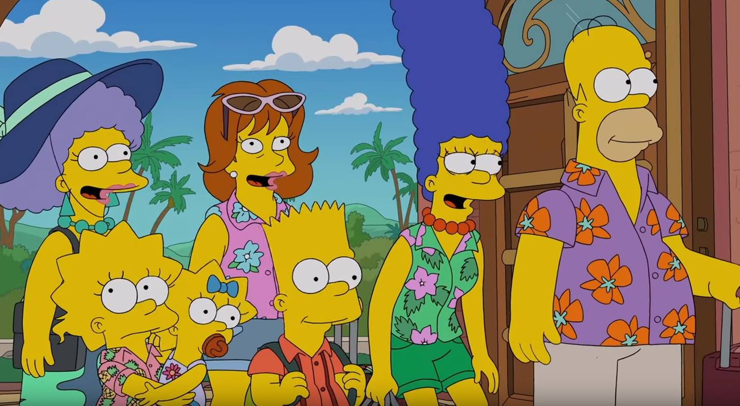 Los Simpson se viene de vacaciones a Costa Rica y aprenden a decir “pura vida”