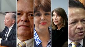 Estos cinco magistrados se postularon para la presidencia de la Corte Suprema de Justicia