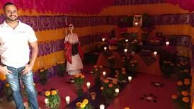 Tico se apuntó a fiesta por el Día de Muertos en México