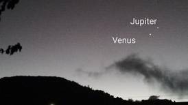 Venus y Júpiter se dejan ver en nuestro cielo