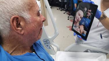 Hospital de Pérez Zeledón llena de amor digital a sus pacientes internados